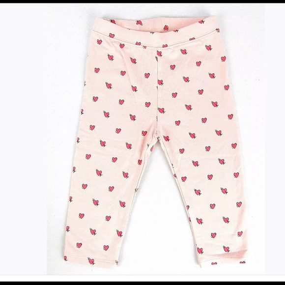 GAP Other - ❌SOLD❌New GAP baby Leggings- Pink with Hearts 4T